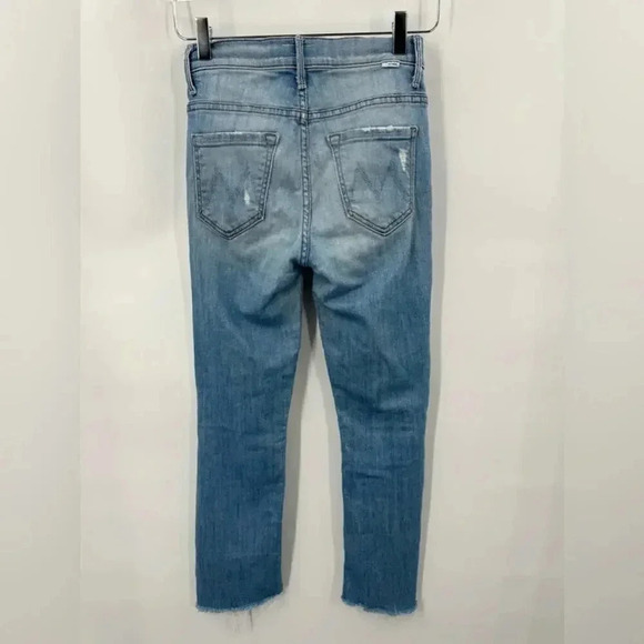 MOTHER Insider Crop Step Fray in Shake Well size 25 B703 - Picture 4 of 6